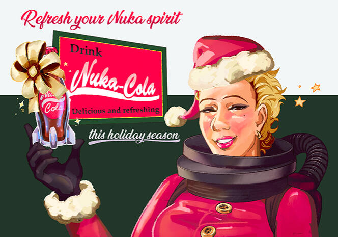 nuka chistmas festive yummy whimsy