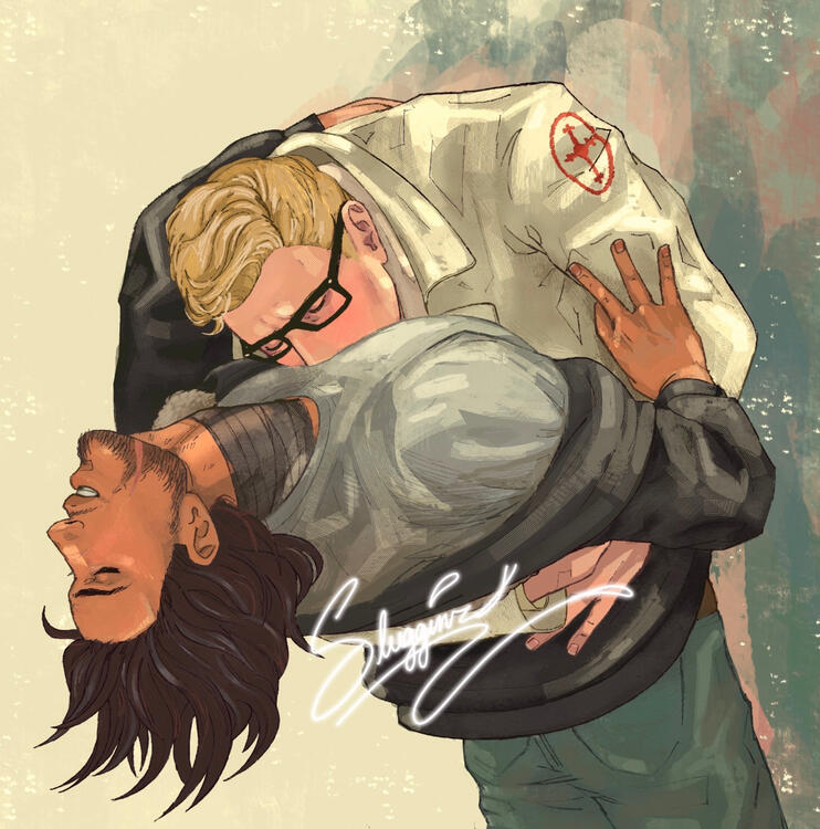 Fallout Boys Kissing '26 hehe mwah mwah he hehe ehehe hehe